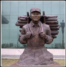 董存瑞雕塑|鑄銅董存瑞雕塑廠(chǎng)家