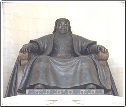 忽必烈雕塑圖片